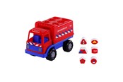 Baby Spielzeug - Cavallino Toys - Cavallino Fire Truck Shape Sorter with 6 Blocks 26cm - 1426NL01