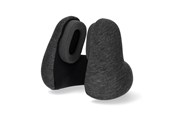 Kopfhörer/Headsets - Nedis Wireless Over-Ear Travel-headphones - travel pillow - TRBT2400BK