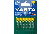 Batterien und Akkus - VARTA Recharge AAA - 6 Pack - 56703101436