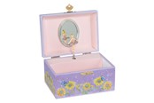 Kinderzimmer - Goki - Music Box Ballerina Flowers Purple - 15565