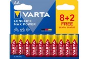 Batterien und Akkus - VARTA Longlife Max Power AA - 10-Pack - 4706101710