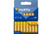 Batterien und Akkus - VARTA Longlife AAA - 16-Pack - 4103101716