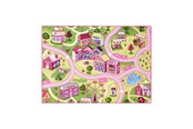 Kinderzimmer - Rebel Roads Legetæppe - Pink tivoli - 95 x 133 cm - 307006