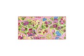 Kinderzimmer - Rebel Roads Legetæppe - Pink Tivoli - 95 x 200 cm - 307007