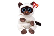 Plush - Ty Beanie Babies Bellies Miso Siames Cat 15cm - 2009126