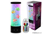 Musik - Party Funlight Fiske lampe med fjernbetjening H: 28cm - 605404