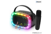 Musik - PartyFunLights Mini Karaoke højttaler med trådløs mikrofon - 605607