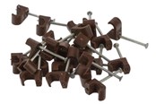 Kabelkanal / Kabelschlauch - Nordic Quality Cable Clips 3x5mm - 25 pcs - 303787