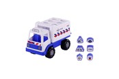 Baby Spielzeug - Cavallino Toys - Cavallino Police Truck Shape Sorter with 6 Blocks 26cm - 1425NL01