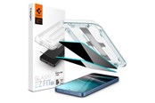 Handys - Schutzfolie - Spigen Glass tR EZ Fit HD (Privacy) 2 Pack - Samsung Galaxy S25/S24 - AGL09308