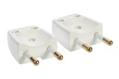 Schaltereinheiten - Nordic Quality Plug Flat DK - 2pcs. - 303916