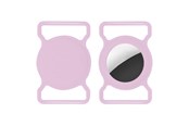 Hunde - Lippa Collar Holder for AirTag and Smart Finder – Pink - LPCOVER0046