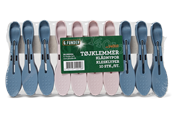 Reinigung - G.Funder Plastic clothespin - 10 pcs. clips in a pack. - 5701137140106