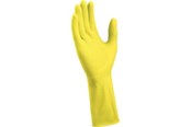 Reinigung - G.Funder Rubber glove - Basic glove - yellow - size 8/medium - 5702131500606