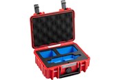 Kamerataschen - B&W International Case Type 500 for Insta360 X3 (red) - 500/R/X3