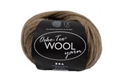 Kreativ-Spiele - Creativ Company Wool yarn Light brown 50m - 4824585