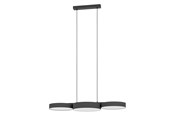 Smart-Home - EGLO BARBANO-Z long table pendant, RGBTW, black - 900854