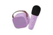 Musik - Lalarma Karaoke Set - Purple - LALAR-SPEAKBLMICH-PURPLE