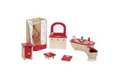 Dollhouse & Accessories - Goki - Dollhouse Furniture Bathroom - 51959