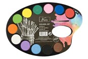 Kreativ-Spiele - Creative Craft Group Color Barn - palette with 12 colors and pen - AR0502/GE