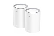 Wlan Router - Cudy Mesh Solution M3000 (2-Pack) AX3000 Gigabit Wi-Fi 6 2.5G White - Mesh router Wi-Fi 6 - M3000(2-Pack)