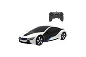 Ferngesteuert - RASTAR R/C 1:24 BMW i8 remote controlled car- UV-sensitive (white and yellow) - 48400-4