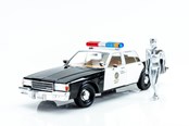 Modellauto - Greenlight 1/18 Artisan Collection - Terminator 2 (1991) - 1987 Cheverolet Caprice with Android - 0810027493736