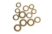 Halterungen & Scharniere - Home>it HOME It® hængselringe 14 x 8.2 x 2 mm 16.5 x 10 x 3 mm 19.50 x 11.5 x 3 mm 12 dele - 5708614207376