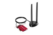 Netzwerkadapter (Netzkarte, Druckserver, u.s.w.) - Cudy Adapter PCI-E WE4000 AX5400 WiFi 6E Magnetic Antennas - WE4000
