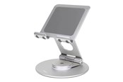 Tablets - Anderes Zubehör - Desire2 Tablet Stand Dual Pivot 360 Silver - D2SFOLDSI