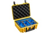 Kamerataschen - B&W International Case Type 1000 for Insta360 X4 (yellow) - 1000/Y/X4