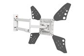 Wandhalterungen, AV-Halterungen & AV-Möbel - Barkan 3400LW bracket - full-motion - for TV - white metallic black - Max 40 kg - recommended for 70" - 3400LW