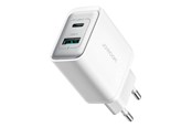 Handys - Adapter und Ladegeräte - Joyroom TCF15 Dual-Port (A+C) 30W Power Charger (white) - JR-TCF15