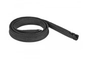 Netzwerkzubehör - DeLOCK Braided Sleeve zip fastener heat-resistant 1m x 20mm black - 19103