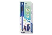 Utensilien zum Schreiben und Zeichnen - Staedtler Fibre-tip triplus rPP.10 pcs bright yellow - 323-110