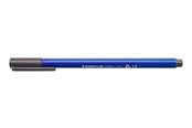 Utensilien zum Schreiben und Zeichnen - Staedtler Fibre-tip triplus color rPP.10 pcs grey - 323-8