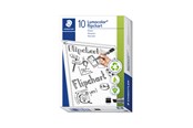 Utensilien zum Schreiben und Zeichnen - Staedtler Flipchart marker Lumocolor.10 pcs Blue - 356 B-3