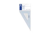 Schul-Zubehör - Staedtler Set square 21cm 60/30deg.trans.Blue - 567 21-60