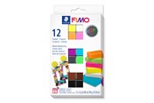 Hobby-Zubehör - Staedtler Set Mod. clay FIMO effect neon MP - 8013 C12-3