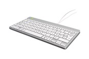 Tastaturen - R-Go Tools R-Go Compact Break - keyboard - with integrated break indicator - AZERTY - Belgium - white Input Device - Tastaturen - Belgien - Weiss - RGOCOBEWDWH