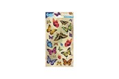 Hobby-Zubehör - Totum Sticker sheet Glitter - Butterflies - 100720
