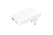 Handys - Adapter und Ladegeräte - GEAR Charger 220V 1xUSB-C + 1xUSB-A PD/PPS 36W + QC 18W GaN - White - 665137