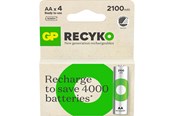 Batterien und Akkus - GP Battery Recyko NiMH AA HR6 2100mAh 4-Pack - 201240