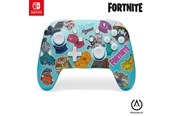 Gaming Zubehör - PowerA Enhanced Wireless Controller for Nintendo Switch - Fortnite Sticker Mania - Controller - NSGP0290-01