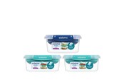 Küchenzubehör - Sistema 3 Pack Stax To Go 3 x 1L Rectangles - 82025