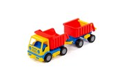 Baby Spielzeug - Cavallino Toys Cavallino Basics Dump Truck with Trailer - 2515WD01