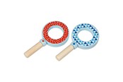 Spiele im Freien - Goki Wooden Magnifying Glass with Print - 62896