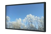 Wandhalterungen, AV-Halterungen & AV-Möbel - HI-ND EASY mounting kit - landscape - for LCD display - black RAL 9005 - Max - recommended for 43" - WC4300-0201-02