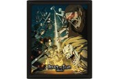 Merchandise - Pyramid - Attack on Titan (Season 4) Framed 3D Lenticular Print - Bild - EPPL71529