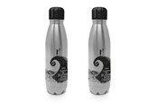 Merchandise - Pyramid - The Nightmare Before Christmas (Silhouette) Metal - Wasserflasche - MDB26670